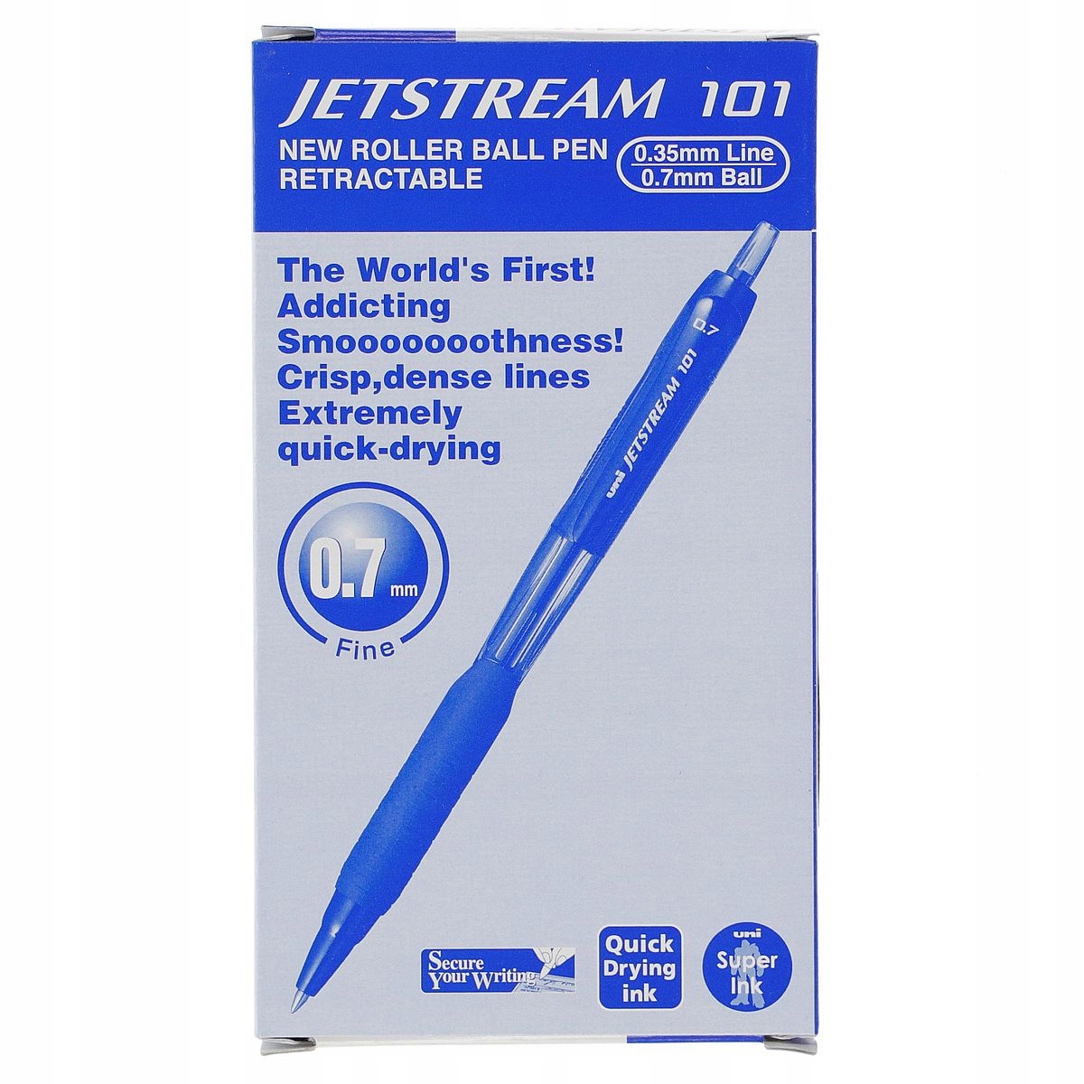 Długopis Automatyczny Jetsream Uni Sxn-101 Niebieski