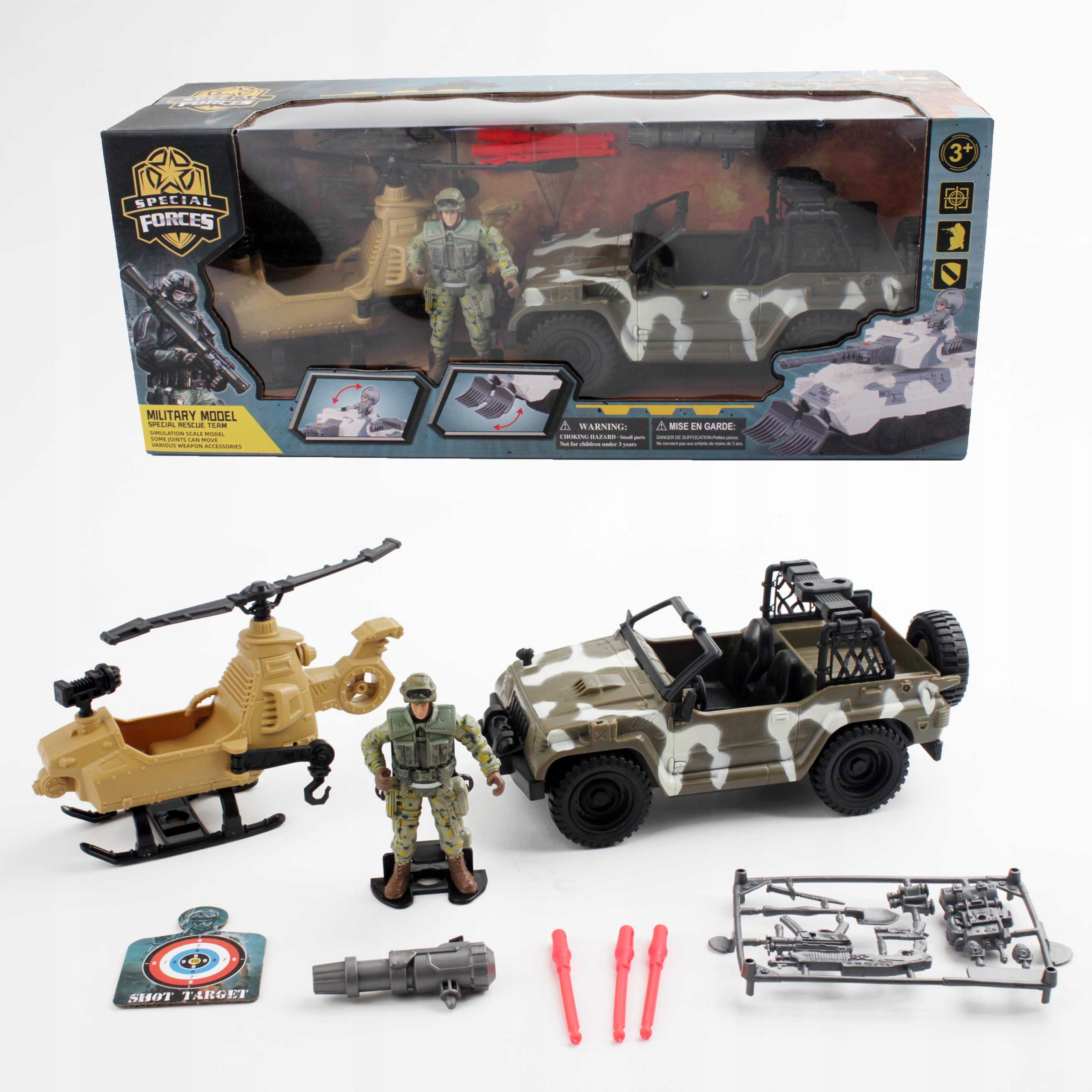 Zestaw wojskowy window box 8260