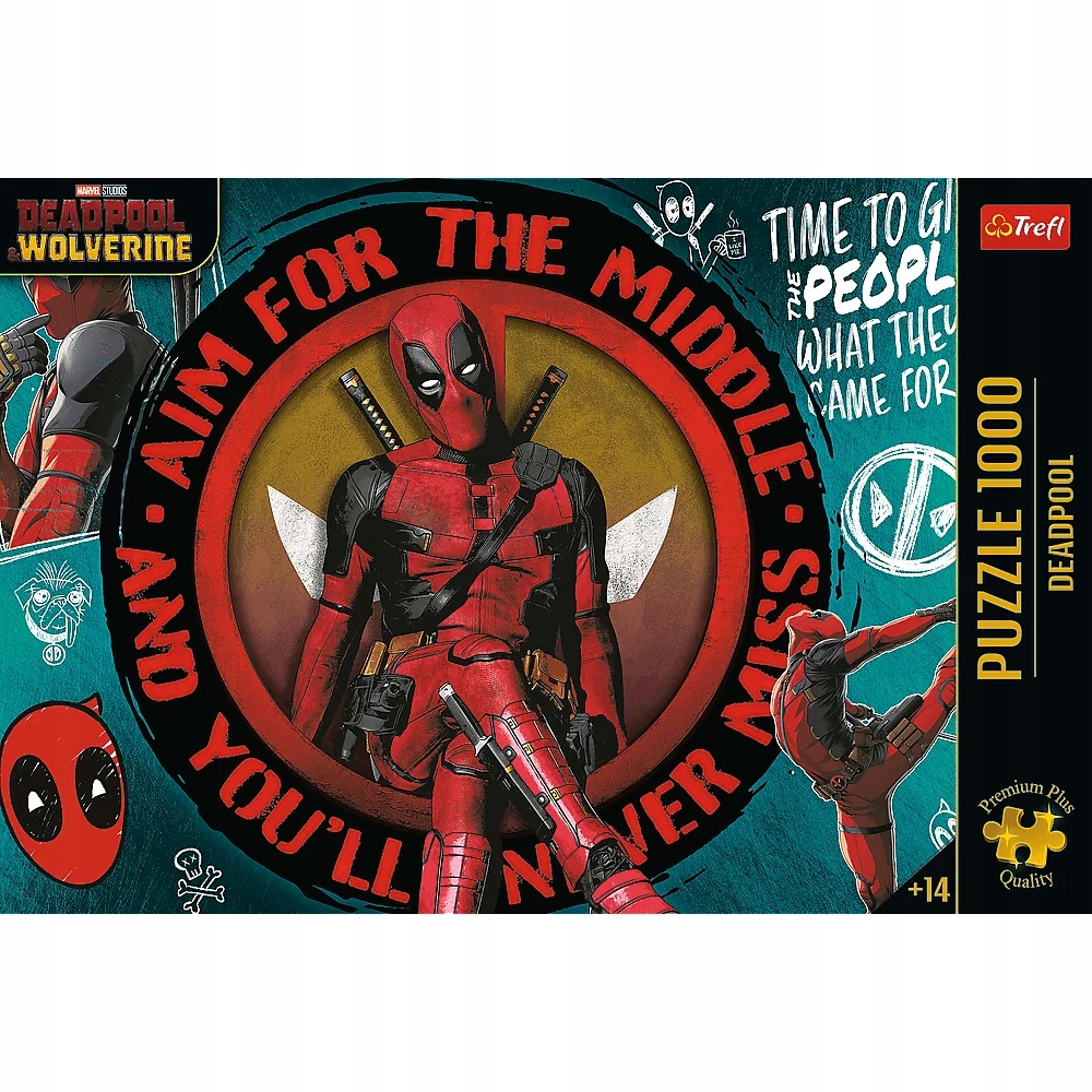Puzzle 1000 Premium Plus Deadpool 10835