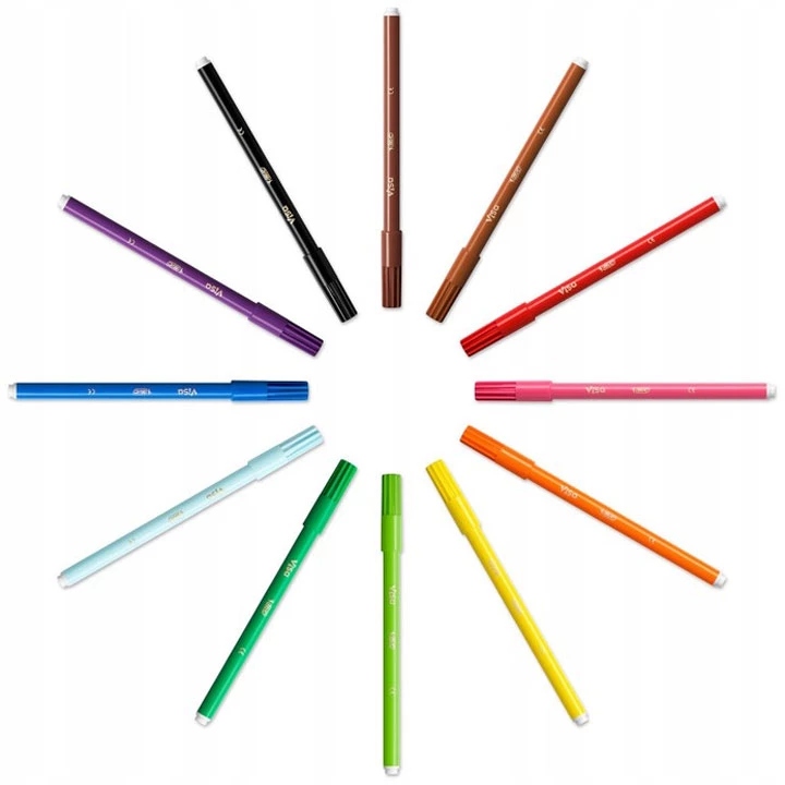 FLAMASTRY BIC KIDS VISA 12KOL. 2758