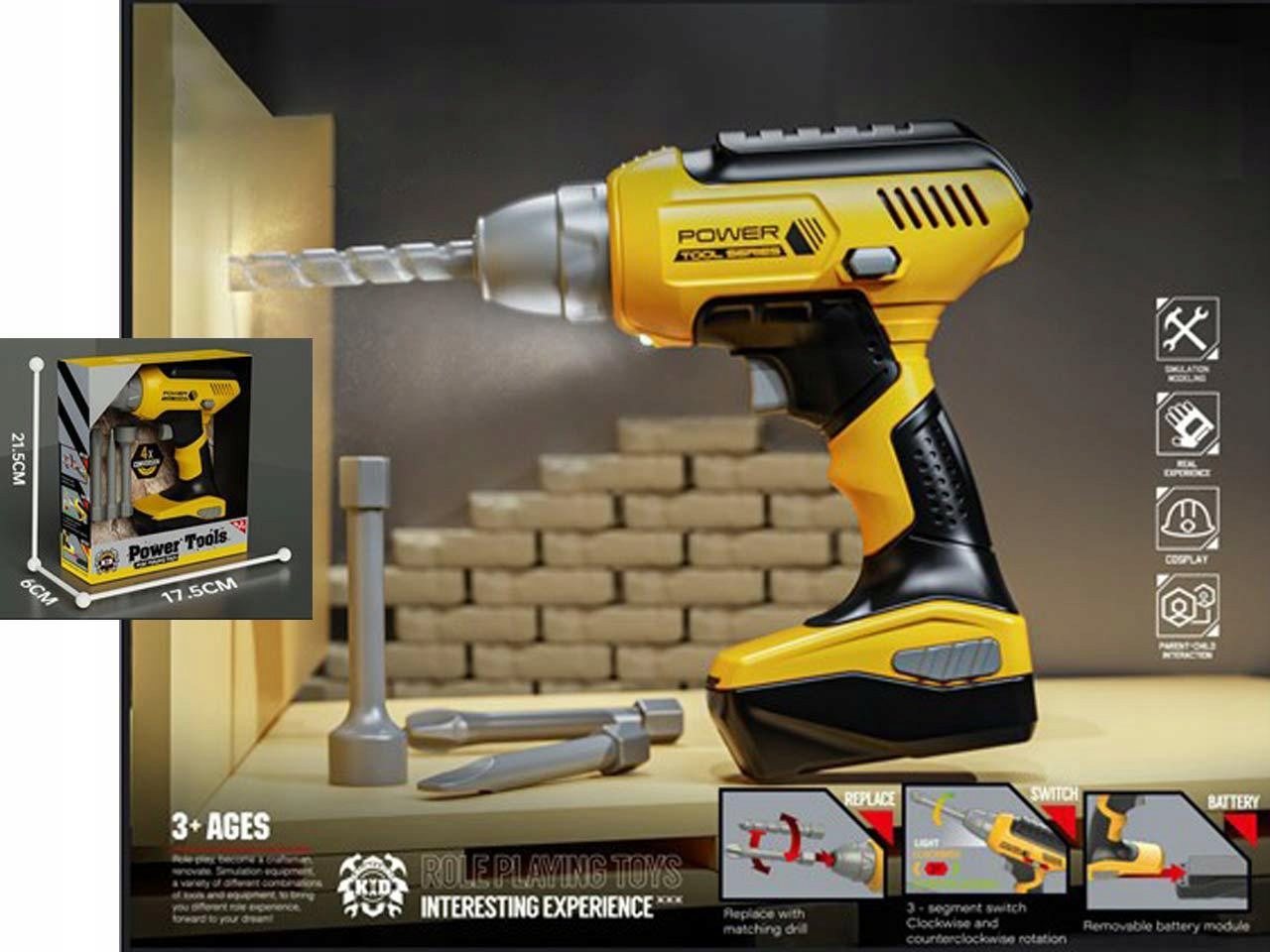 Wkrętarka 17.5x6x21.5 3786