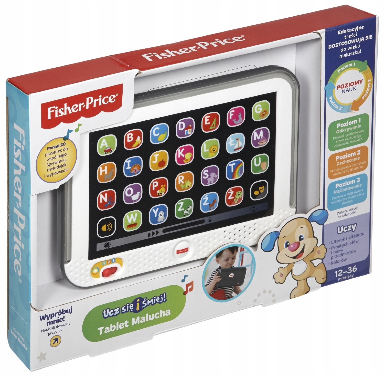 Fisher Price, zabawka interaktywna Tablet