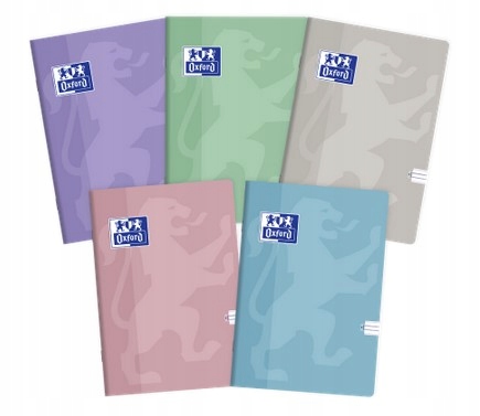 ZESZYT A5/32K OXF LINIA TOUCH PASTEL 400175350