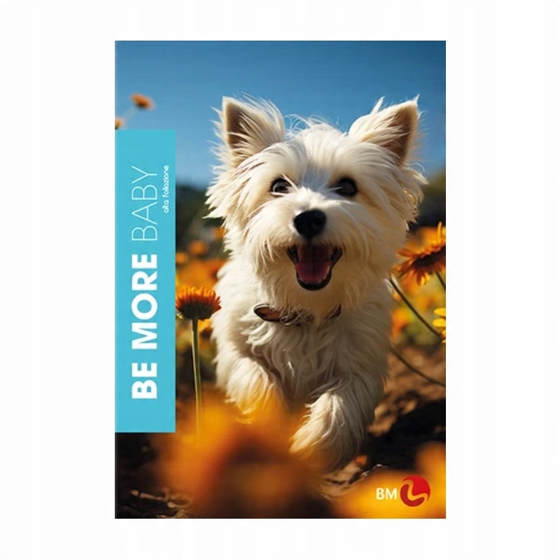BE MORE ZESZYT A4 BABY KRATKA 96 STRONY 100 G.