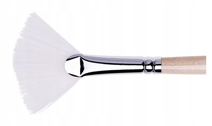 PĘDZLE NYLONOWE WACHLARZOWY NR 8 A'6