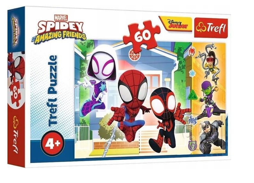 Puzzle 60 W Swiecie Spiday'a 17371