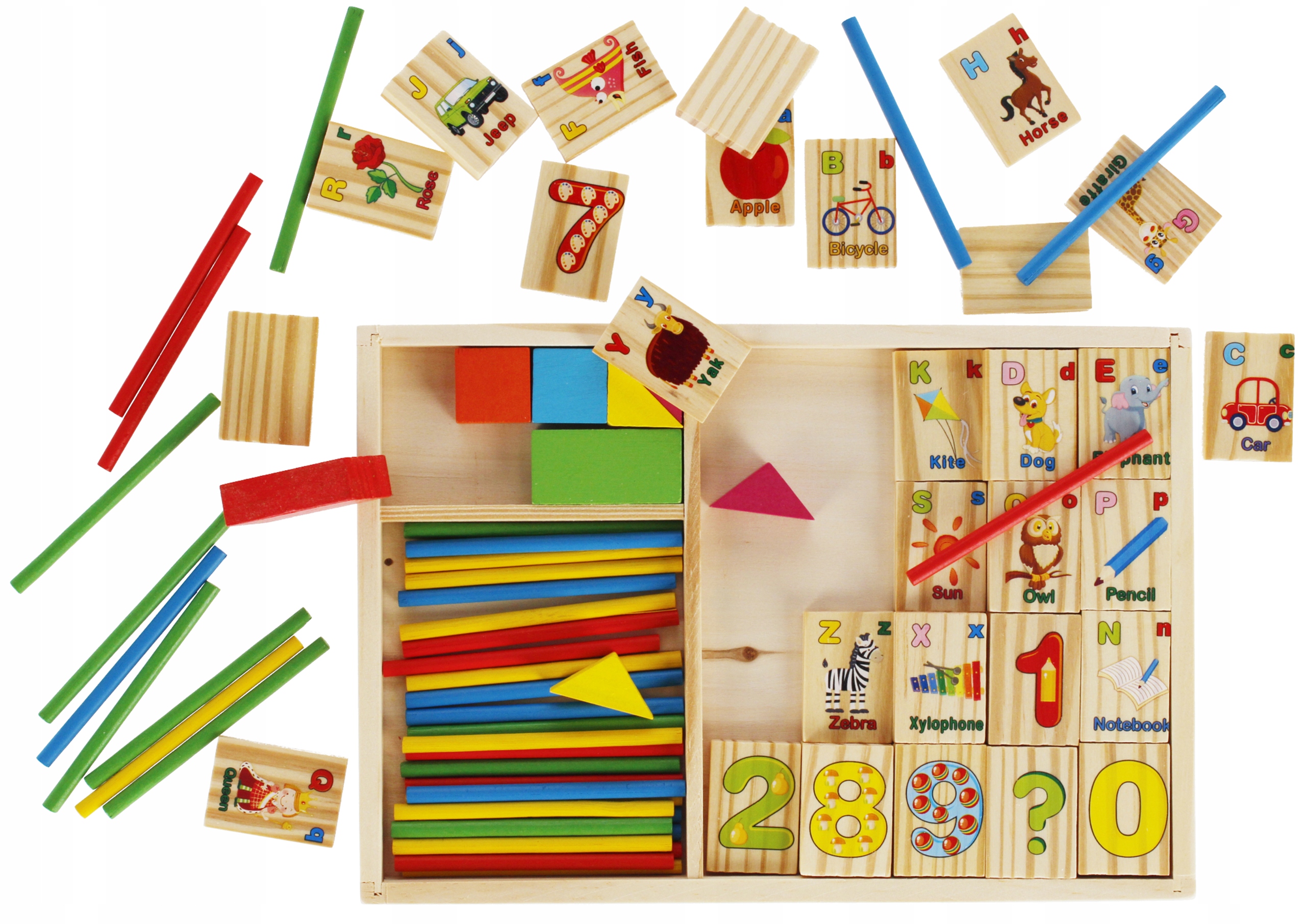 LICZMANY DREWNIANE +AKCESORIA MC 3762