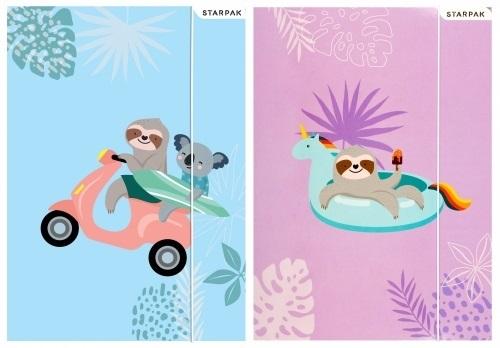 Teczka Z Gumka Pap A4 Koala Stk A'10 2743