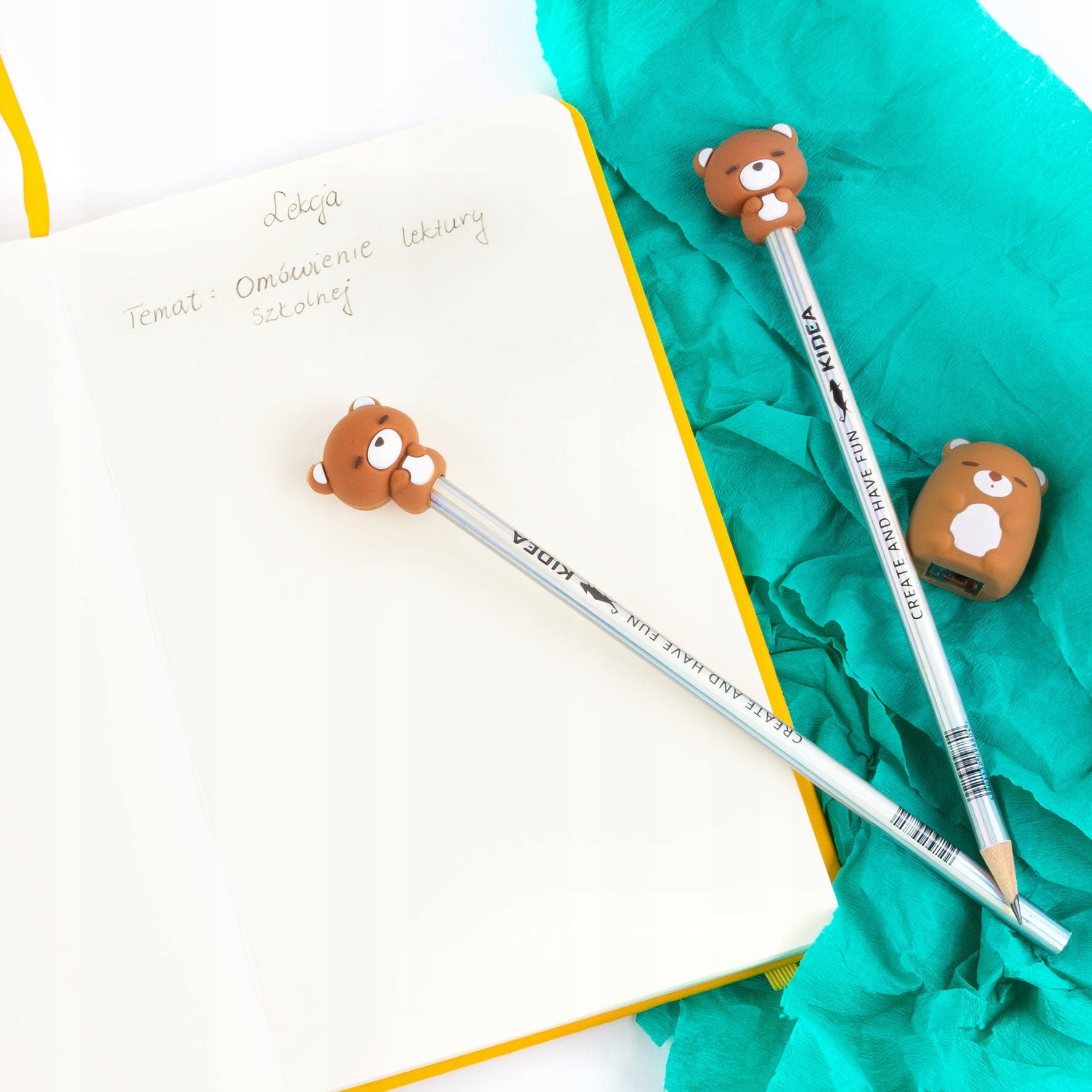 MISIE TEMPERÓWKA Z OŁÓWKAMI 3 SZT. KIDEA 0255