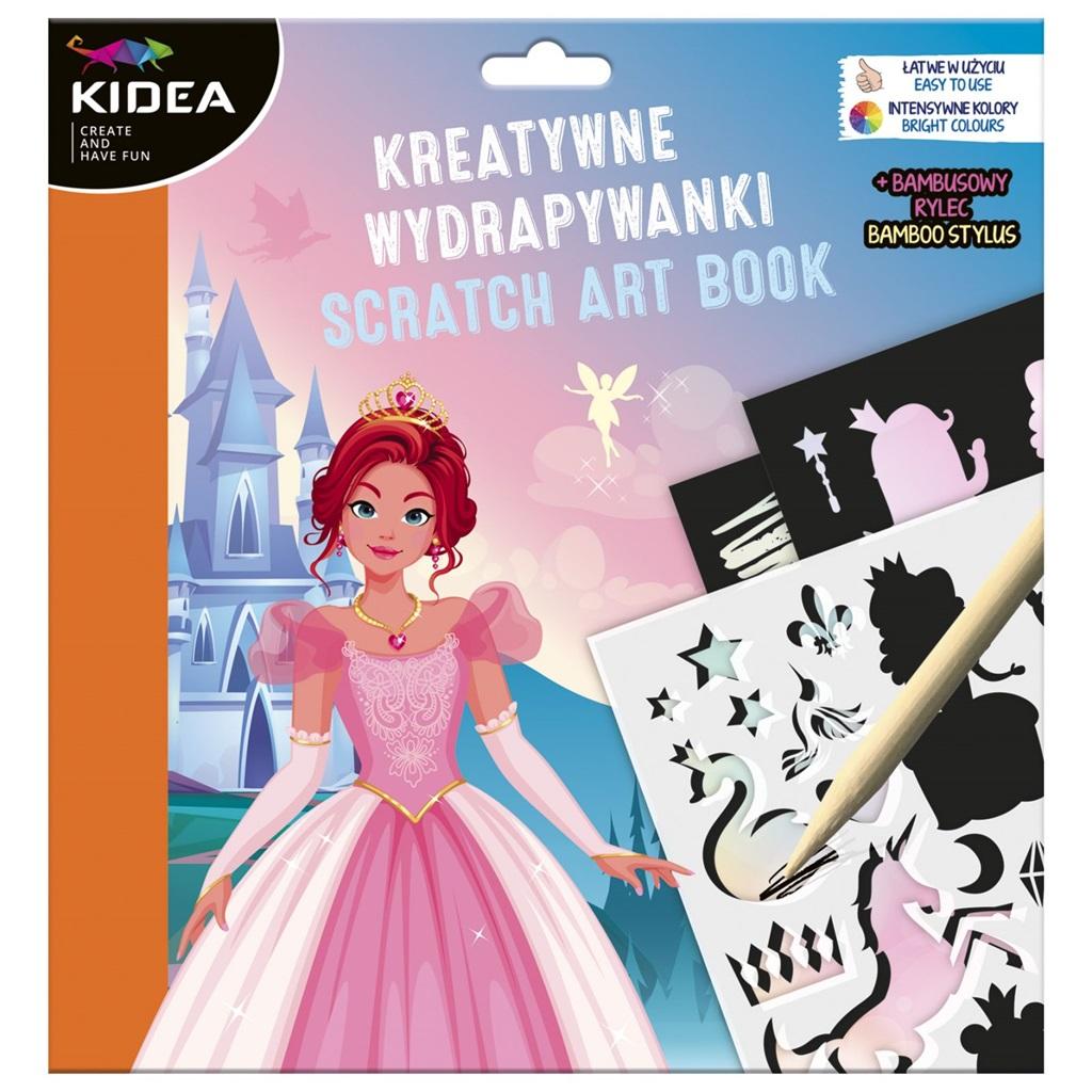 KREATYWNE WYDRAPYWANKI Z SZABLONAMI C KIDEA 0297