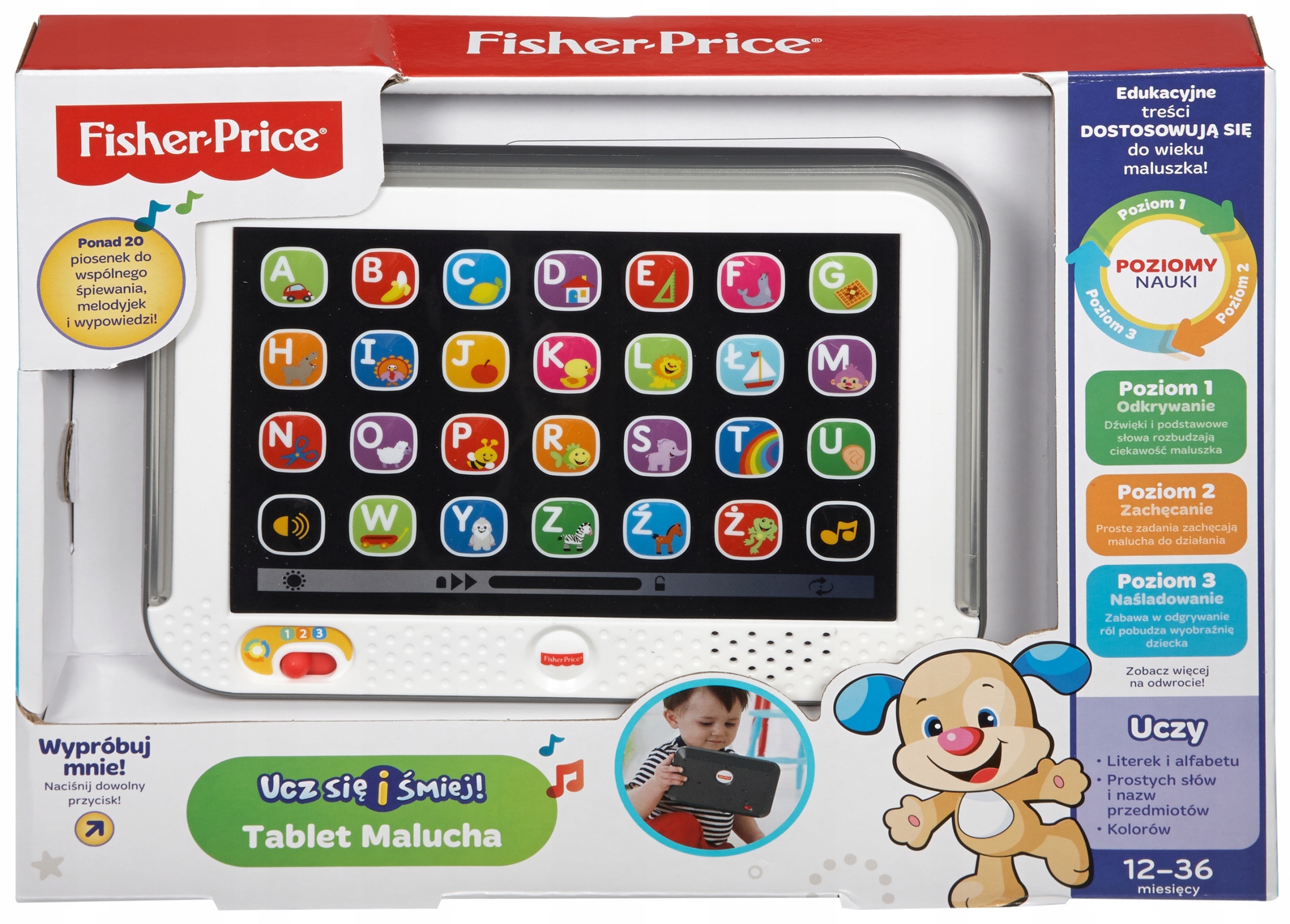 Fisher Price, zabawka interaktywna Tablet