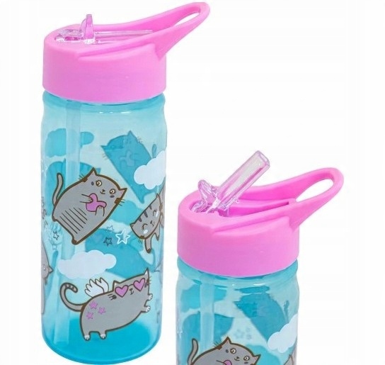 Bidon z rurką AQUA PURE MEOW 3352