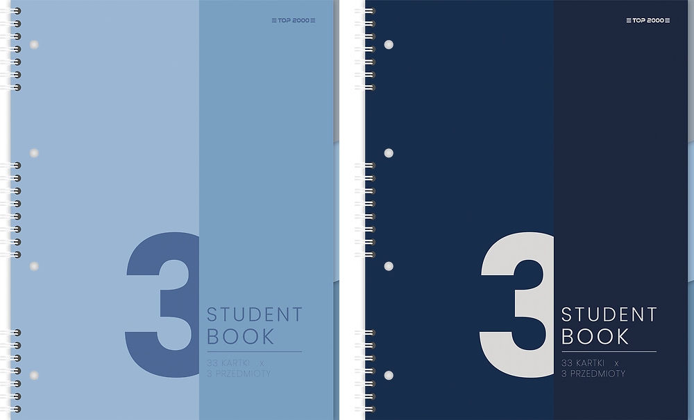 KZESZYT B5/100K TOP STDNTBK 2SPI KRATKA 400179525
