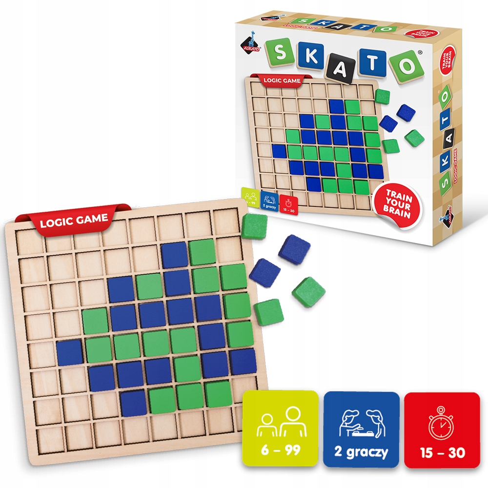 DREWNIANA GRA SKATO 3585