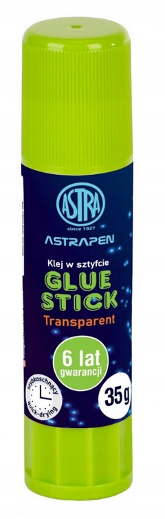 KLEJ W SZTYFCIE ASTRAPEN TRANSPARENT 35G A'12 0405