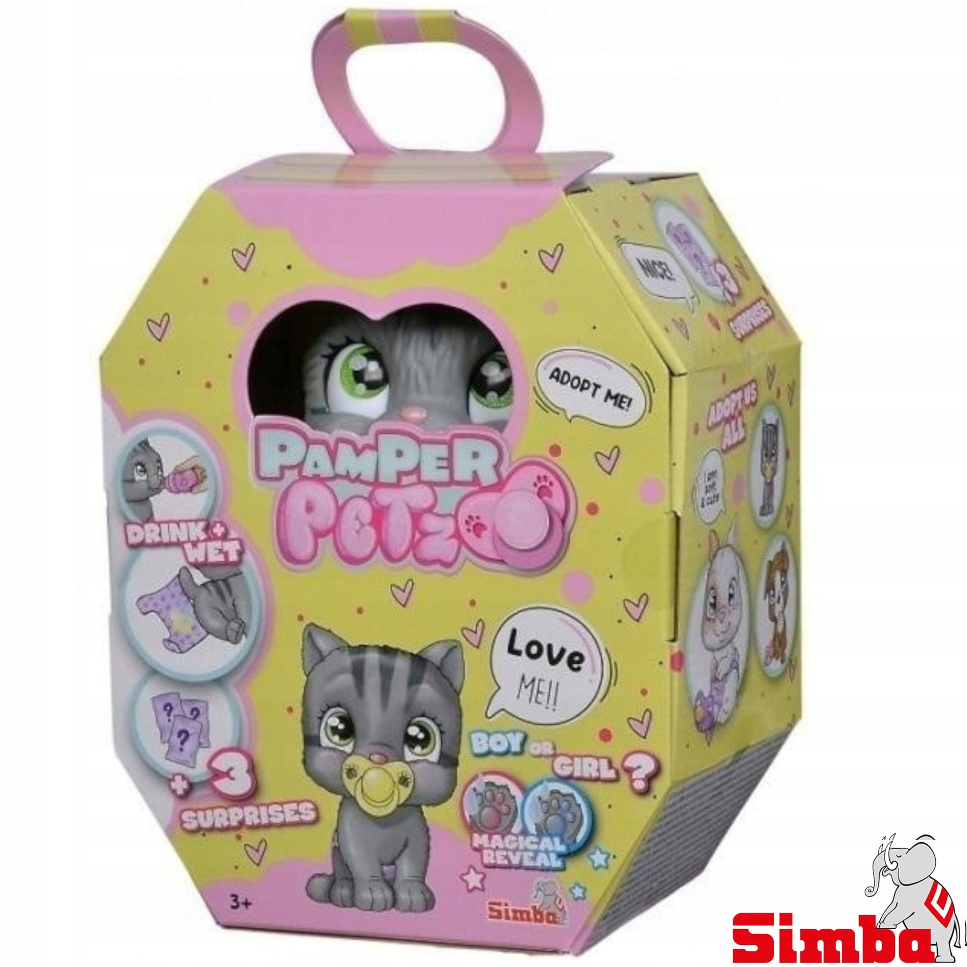 KOTEK Z PIELUSZKOWEGO GANGU PAMPER PETZ 8173