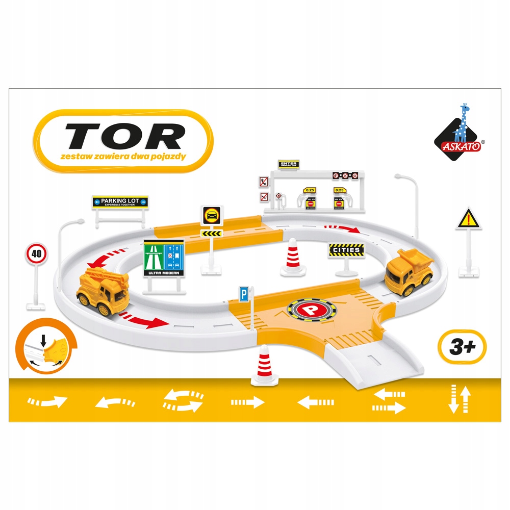 ASKATO, Tor z samochodami budowlanymi