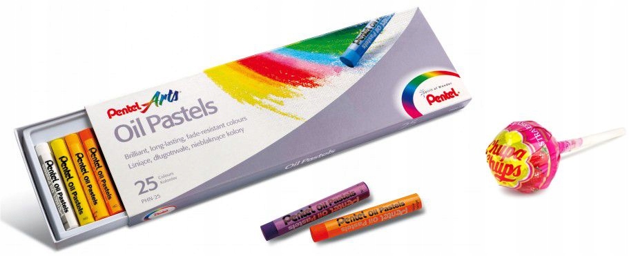 PASTELE OLEJNE 25KOL. PENTEL PHN-25 A'12 3597