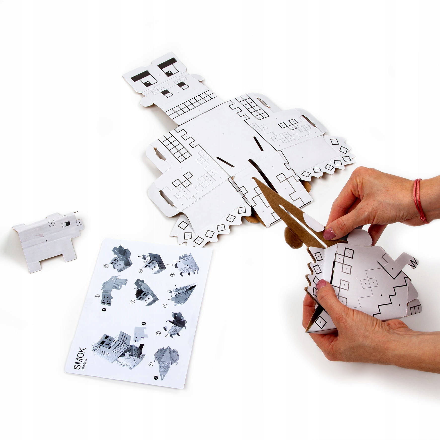 FIGURKA 3D MALOWANIE PO NUMERACH GAME SMOK KIDEA