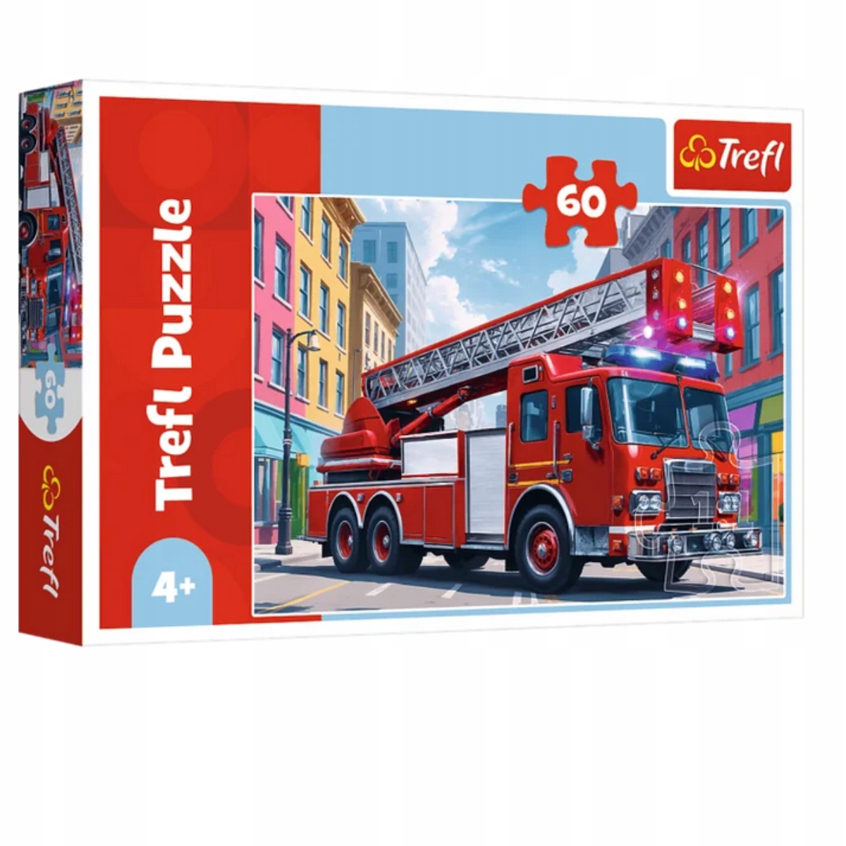 Puzzle 60 Wóz Strażacki 17405