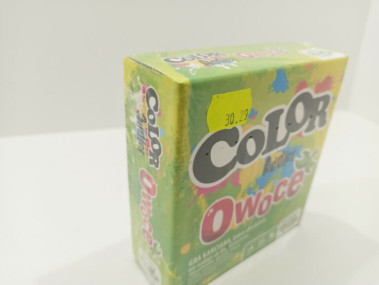 KARTY DO GRY COLOR ADDICT OWOCE DOPASUJ KOLORY