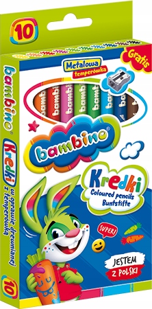 KREDKI BAMBINO 10KOL JUMBO +TEMP. 0331 A'8