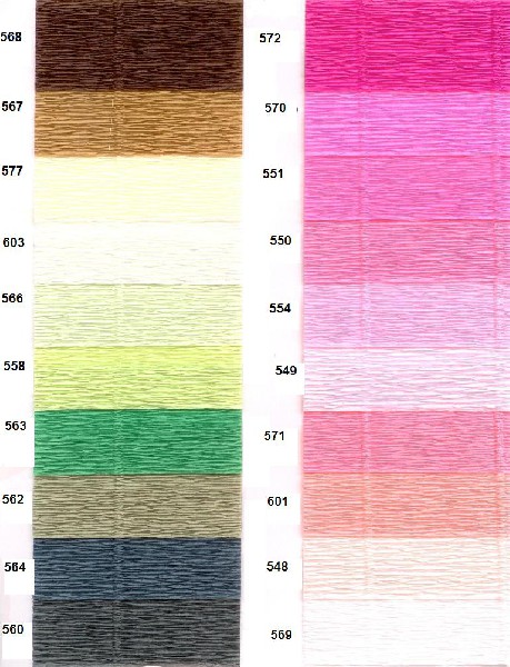 KREPINA DEKORACYJNA GRANAT 555 5508