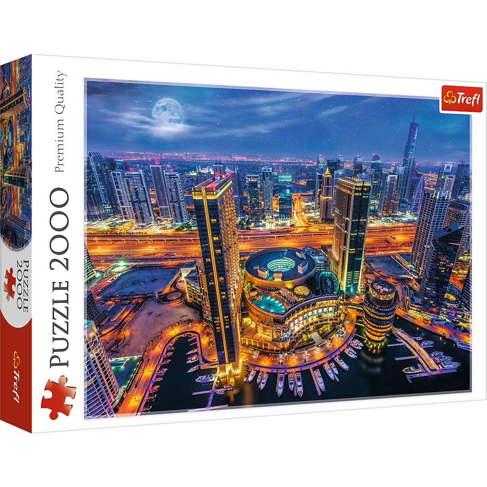PUZZLE 2000 ŚWIATŁA DUBAJU 27094