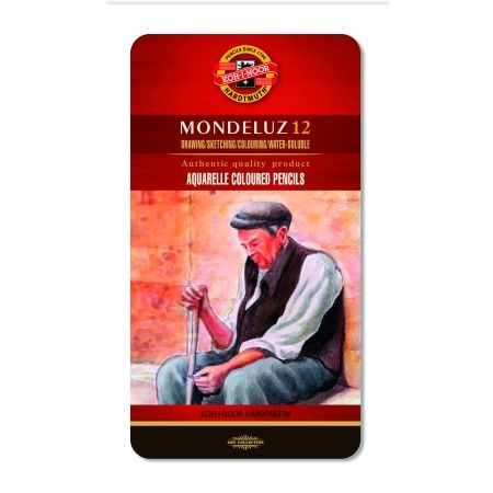 Kredki Mondeluz 3722 12 Kol. Opak. Met 6077