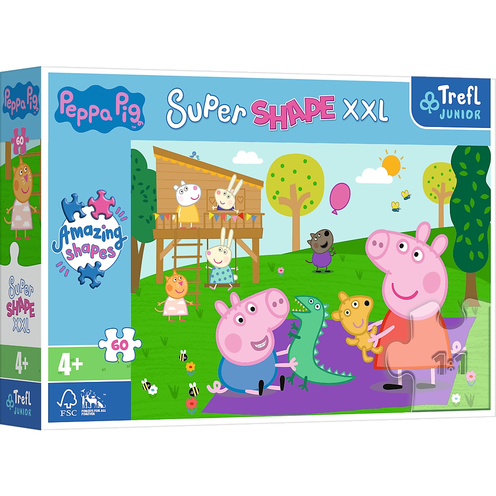 Puzzle 60 Xxl Zabawy Z Braciszkiem Peppa Pig 50011