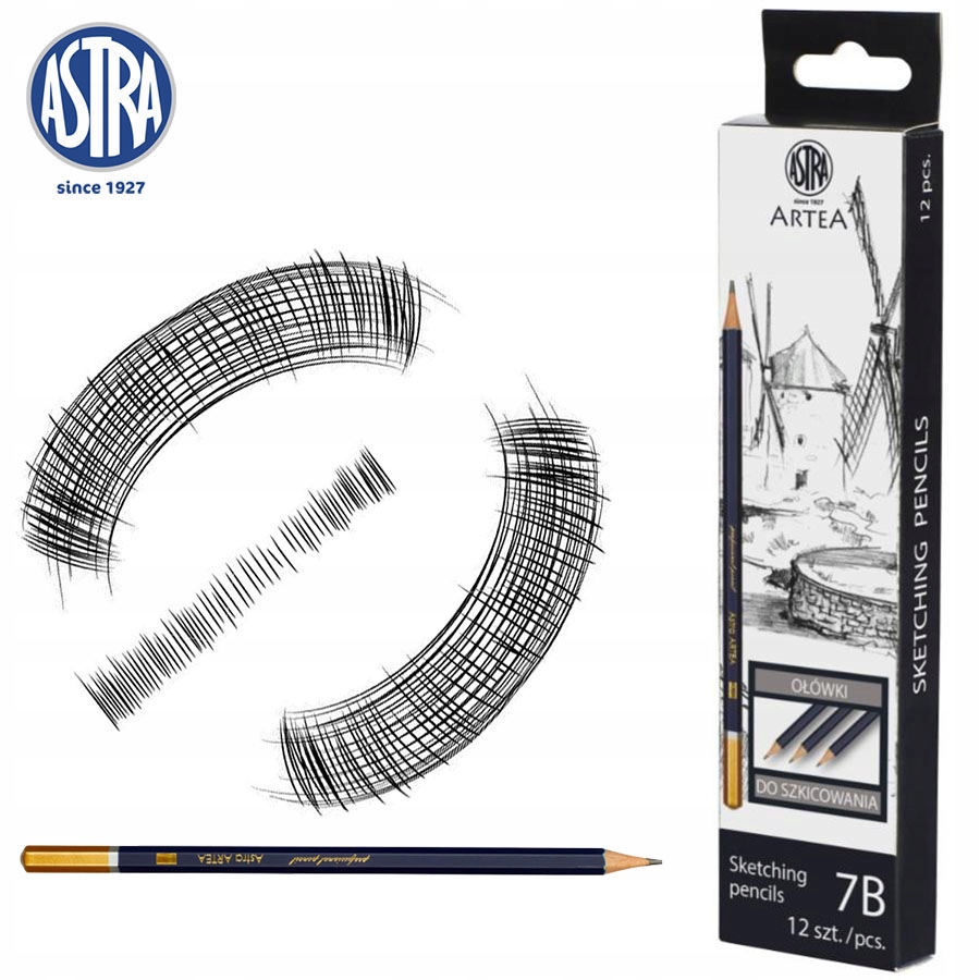 Ołówek Do Szkicowania Artea 7B A'12  0728