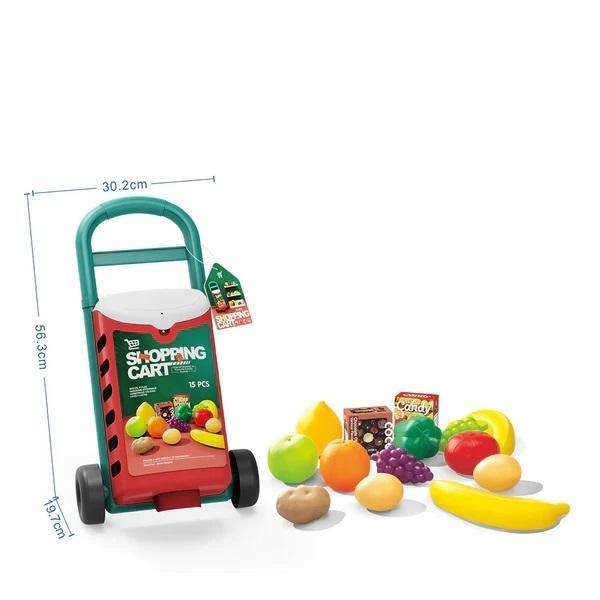 WÓZEK NA ZAKUPY NA KÓŁKACH 2533