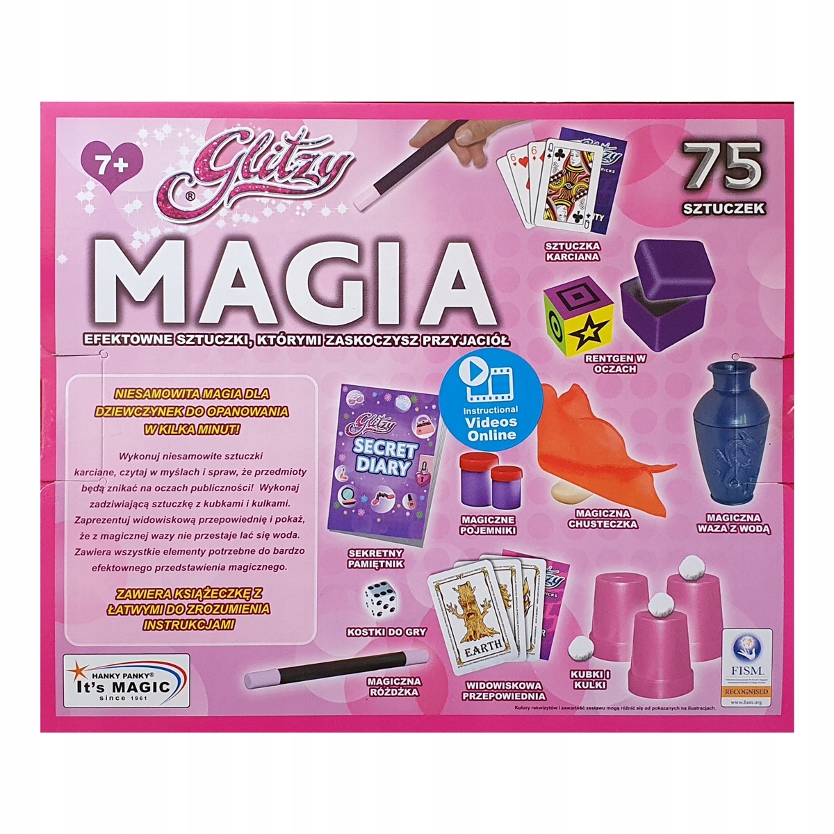 GLITZY MAGIC COLLECTION 75 TRICKS 8000