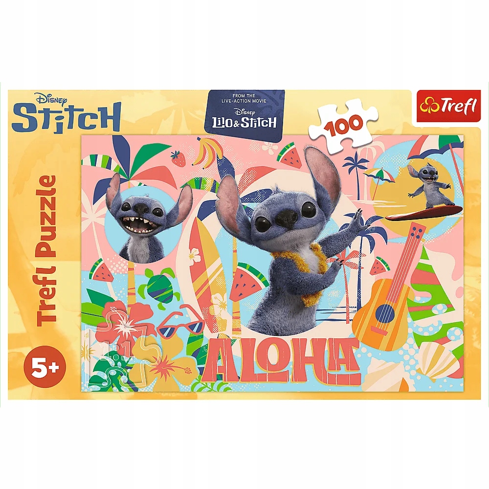 PUZZLE 100 STITCH I PRZYJACIELE W AKCJI 16495