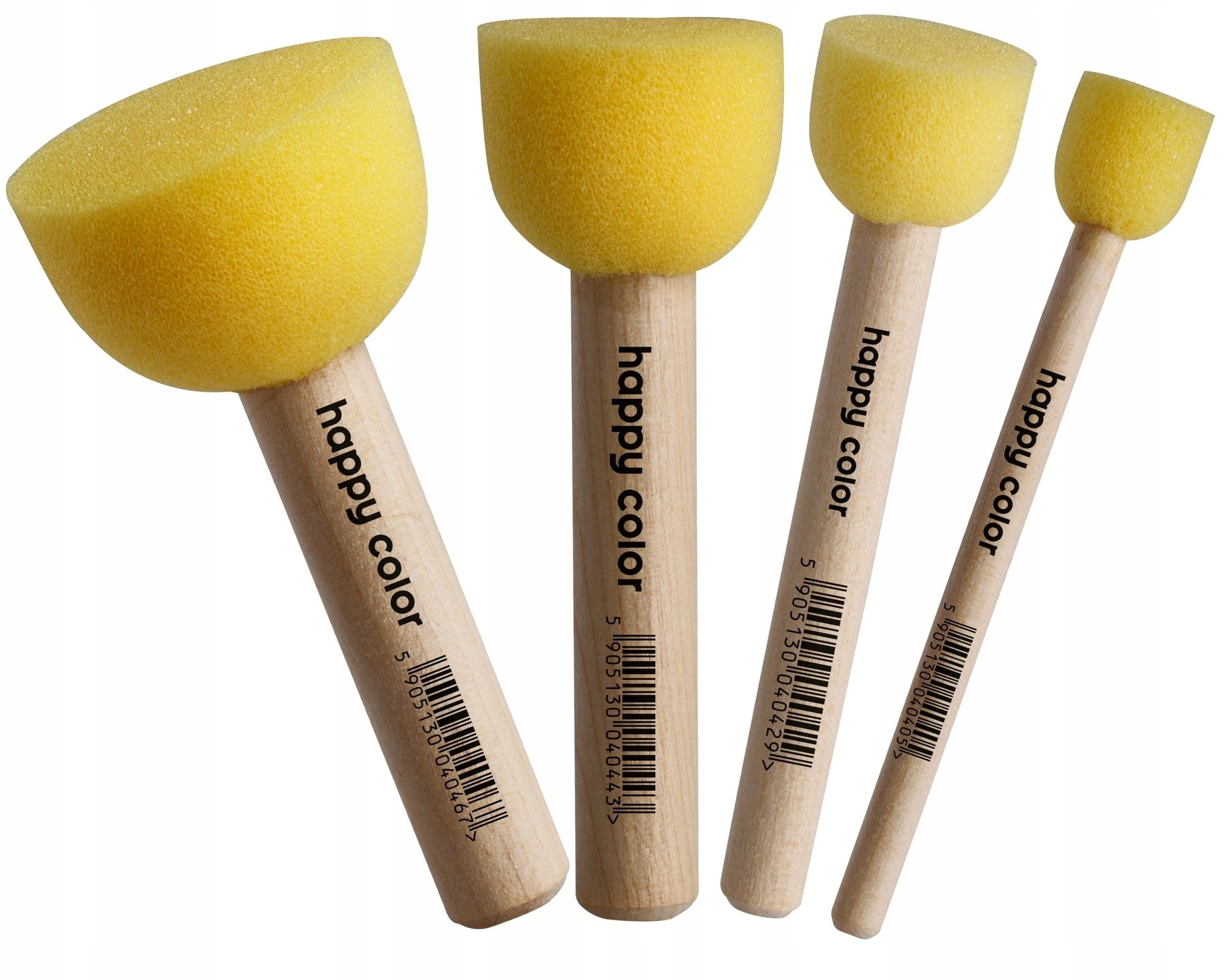 PĘDZEL GĄBKOWY OKRAGŁY MIX 0399