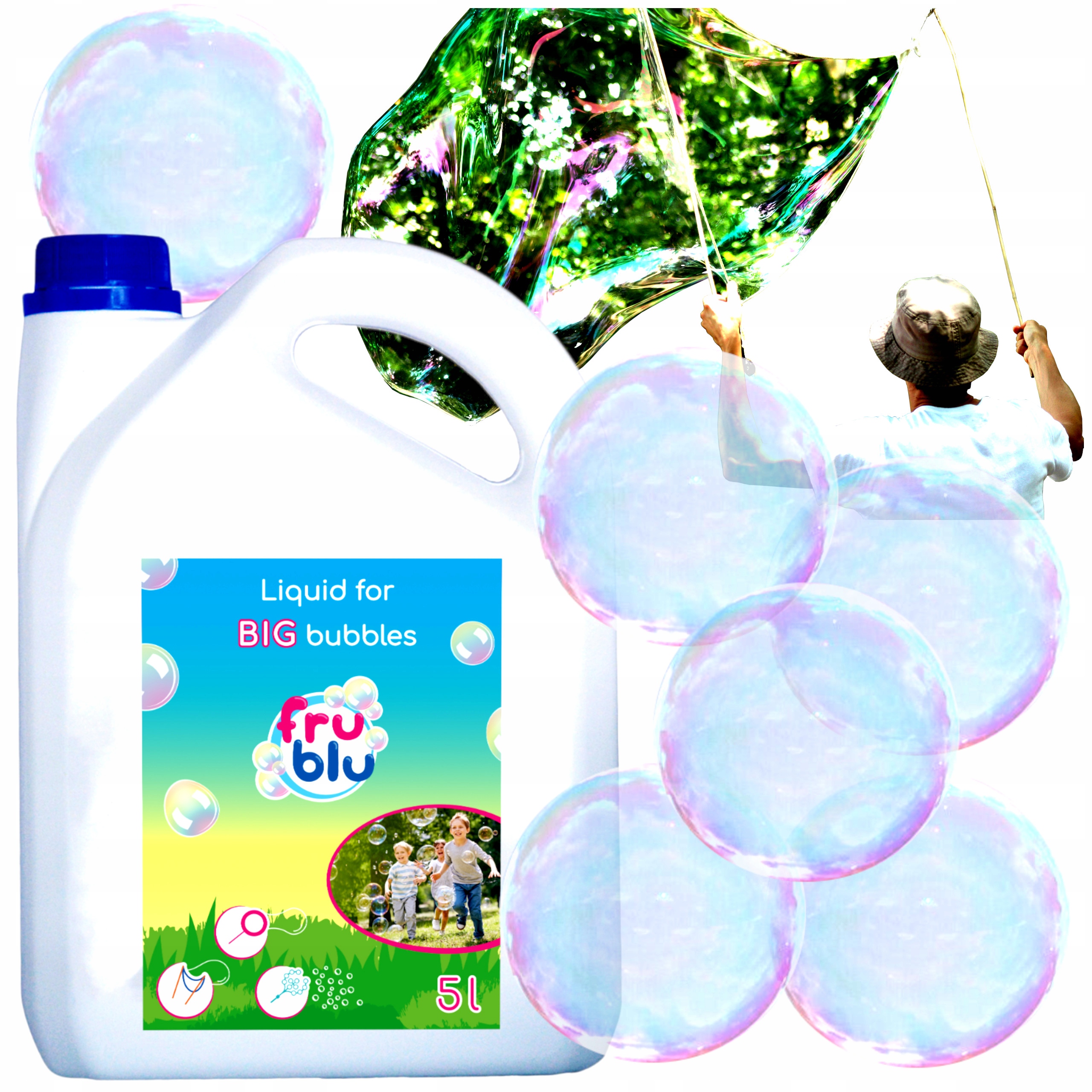 FRU BLU_PŁYN DO DUŻYCH BANIEK 5L