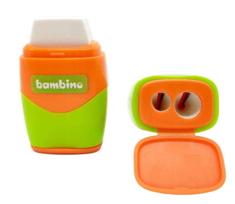 GUMKA + TEMPERÓWKA SZKOLNA BAMBINO 2w1 3 WZORY