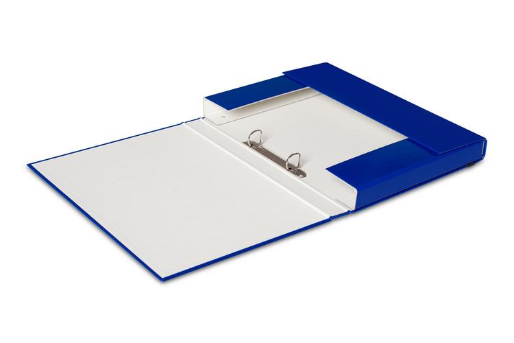 TECZKA BOX Z MECH RINGOWYM - NIEBIESKA 325/03 5038