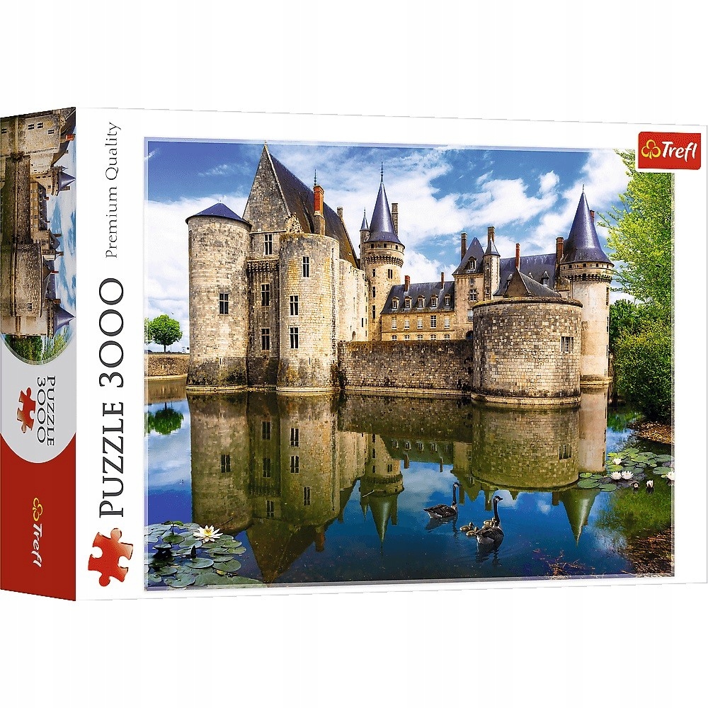PUZZLE 3000 ZAMEK W SULLY SUR LORIE FRANCJA 0755
