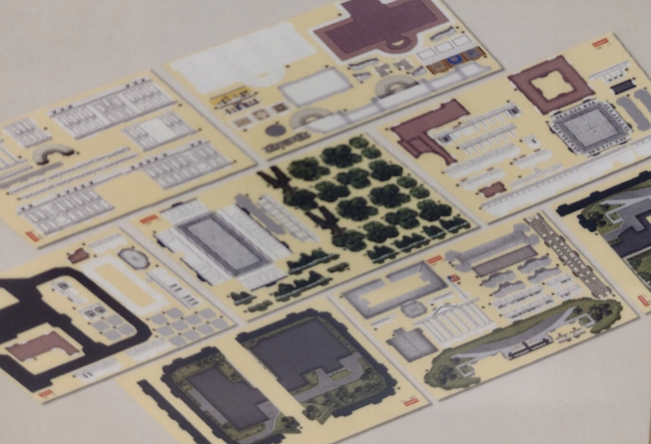 PUZZLE 3D CUBIC FUN LED BIAŁY DOM 5294