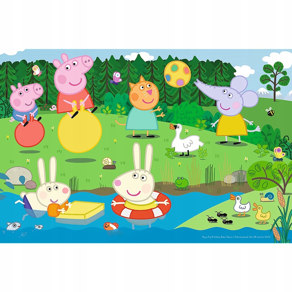PUZZLE 60 WAKACYJNA ZABAWA PEPPA PIG 17326
