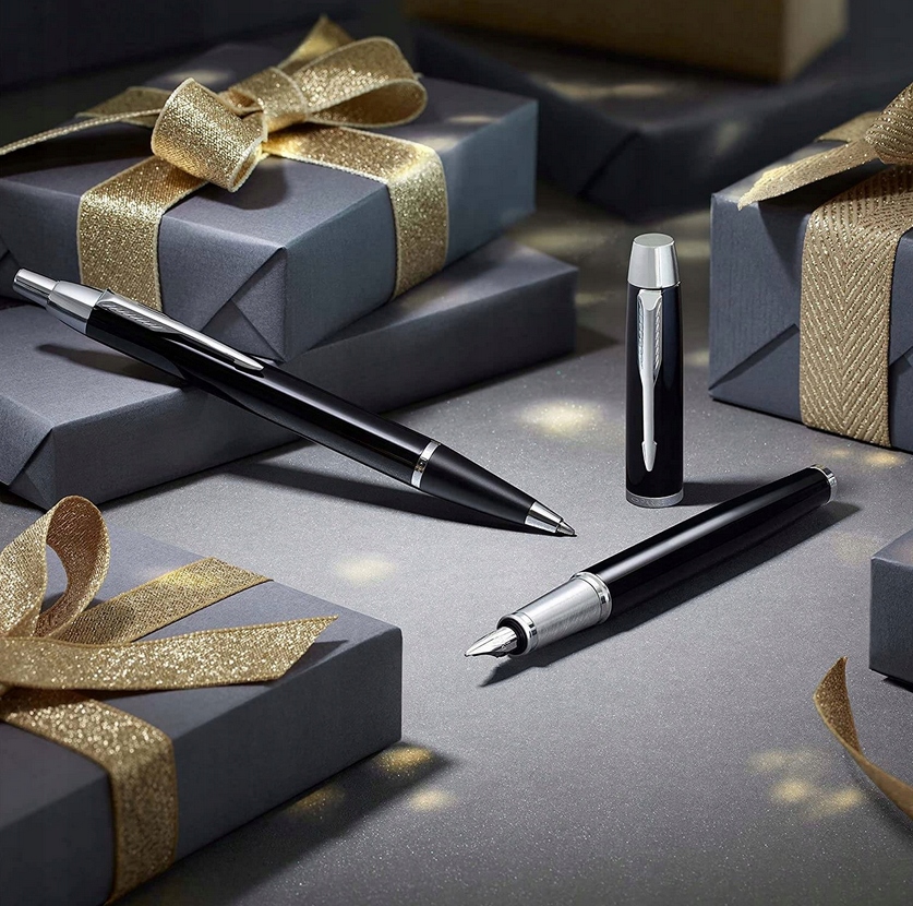 Pióro Wieczne + Długopis Im Czarny Ct 2093215