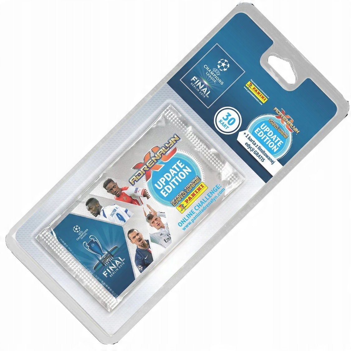 KARTY PANINI BLISTER UEFA 7507