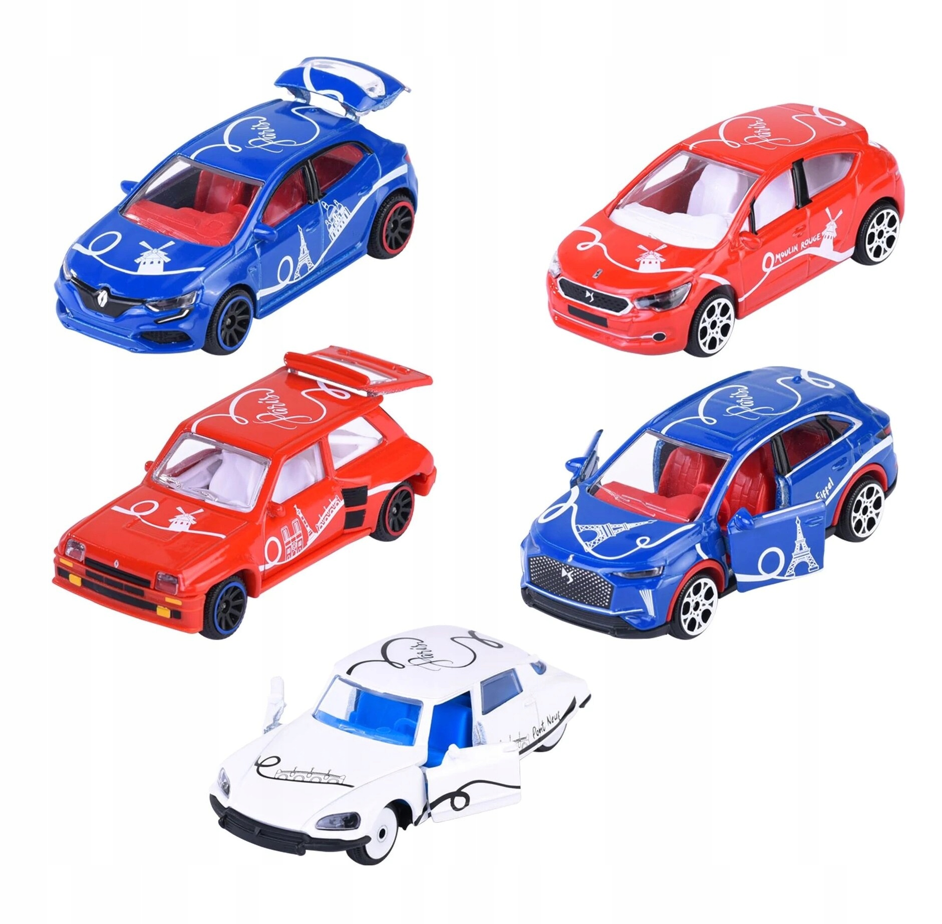 MAJORETTE FRENCH TOUCH 5 PAK 5364