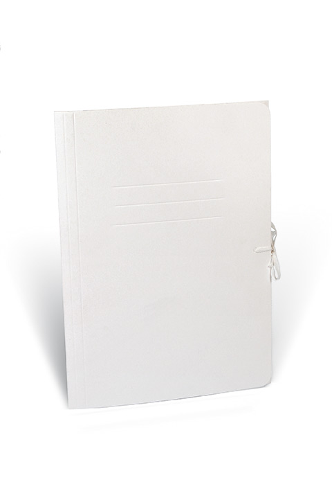 Teczka Wiązana A4 Biała 300G A"50 6004