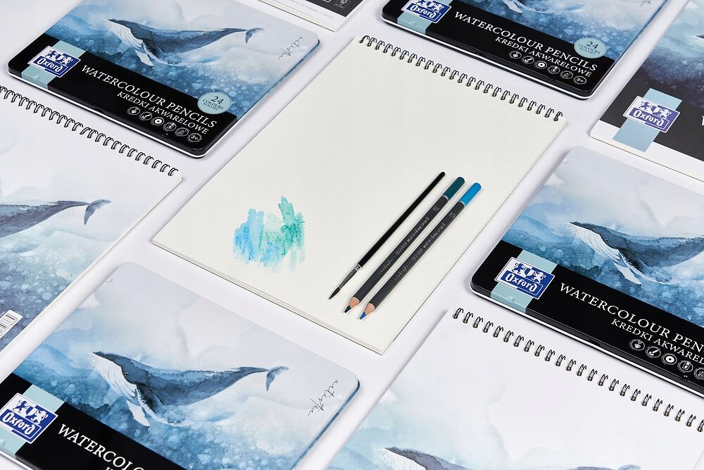 BLOK AKWARELA OXF ART SPIRAL A5 20K