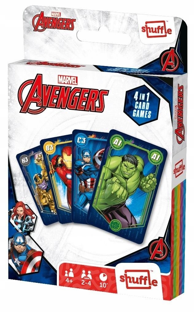 KARTY DO GRY AVENGERS 4W1  10028042