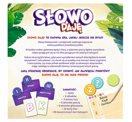 GRA SŁOWO DAJĘ 02707