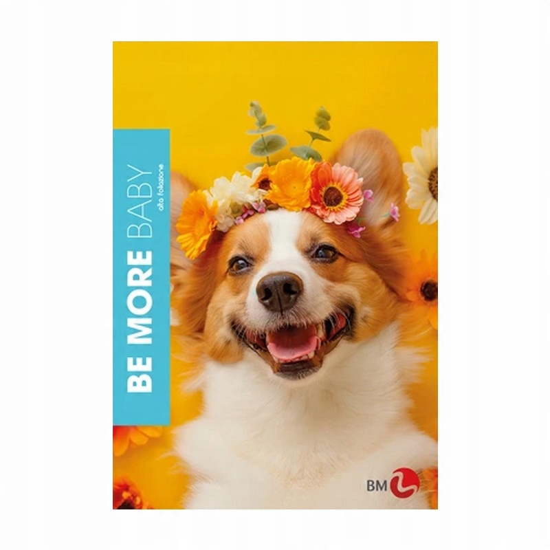BE MORE ZESZYT A4 BABY KRATKA 96 STRONY 100 G.