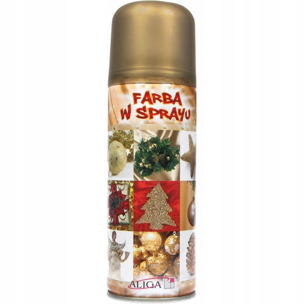 Farba W Sprayu 250 Ml - Złota